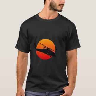 Mhh-60 Black Hawk Helicopter Militärgeschichte T-Shirt