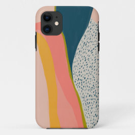 MHN-TELEFALL Abstrakt hell gefärbt Case-Mate iPhone Hülle