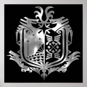 MHW-MetallEmblem Poster