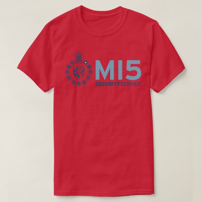 MI5-Sicherheitsdienst T-Shirt (Design vorne)