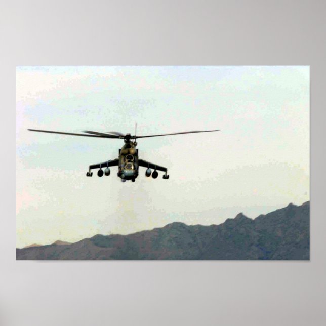MI-35 Hind Poster (Vorne)
