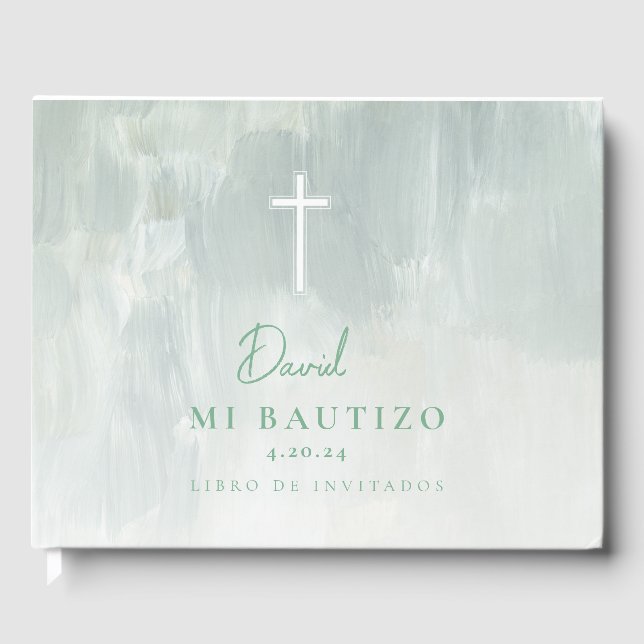 Mi Bautizo Verde Libro Visitas Spanisches Gästebuc Gästebuch (Vorderseite)