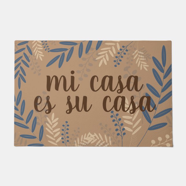 Mi casa es su casa fußmatte (Vorderseite)