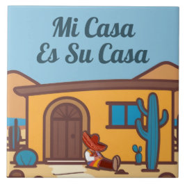  Mi Casa Es Su Casa Southwestern Adobe Home Sign Fliese