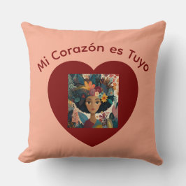 Mi Corazón es Tuyo Cojín Kissen