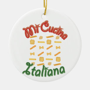 Mi Cucina Italiana Keramik Ornament