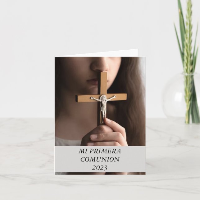 MI PRIMERA COMUNION 2023 EINLADUNG (Vorderseite)