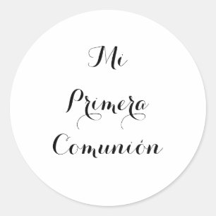 Mi Primera Comunión Aufkleber