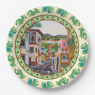 Mi Pueblo Pappteller