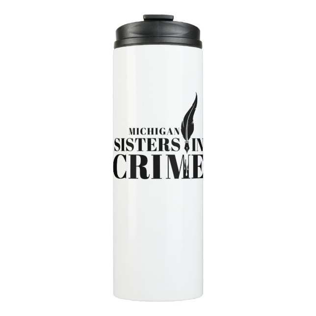 MI Sisters in Crime Thermal Mug Thermosbecher (Vorderseite)