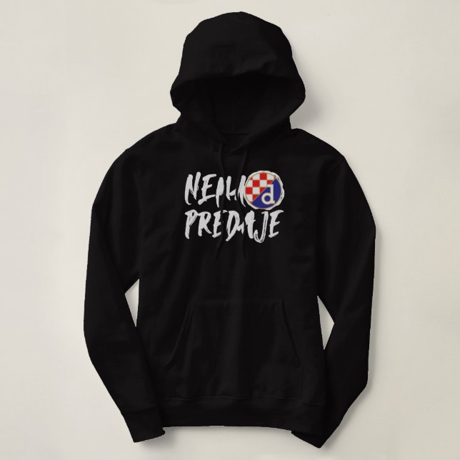 Mi Smo Dinamo Zagreb Nema predaje Kroan Footba Hoodie (Design vorne)