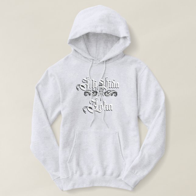 Mi Vida loca mit Nachname Hoodie (Design vorne)