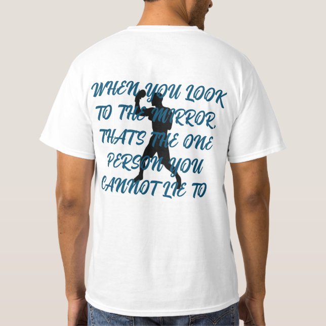 mi yo en el espejo T-Shirt (Rückseite)