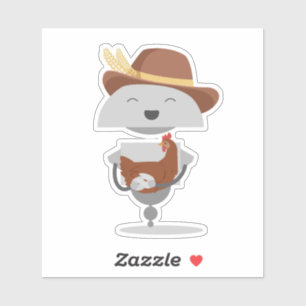 Mia Bauer 3 Aufkleber