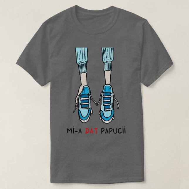 Mia dat Papucii T-Shirt (Design vorne)