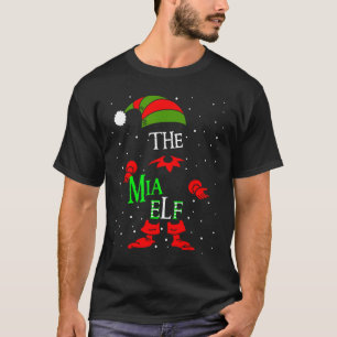 Mia Elf Gruppen-Passende Weihnachts-Pyjama-Familie T-Shirt
