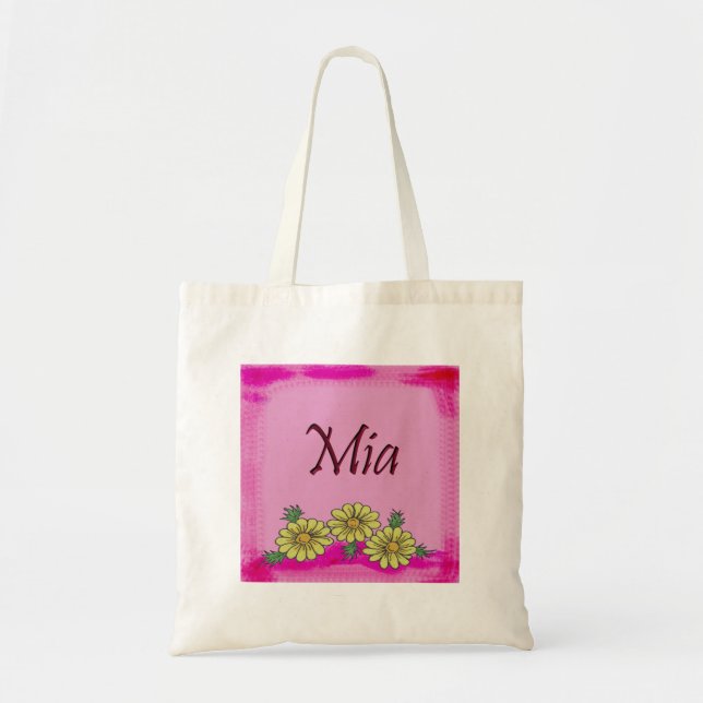 Mia Gänseblümchen-Tasche Tragetasche (Vorne)