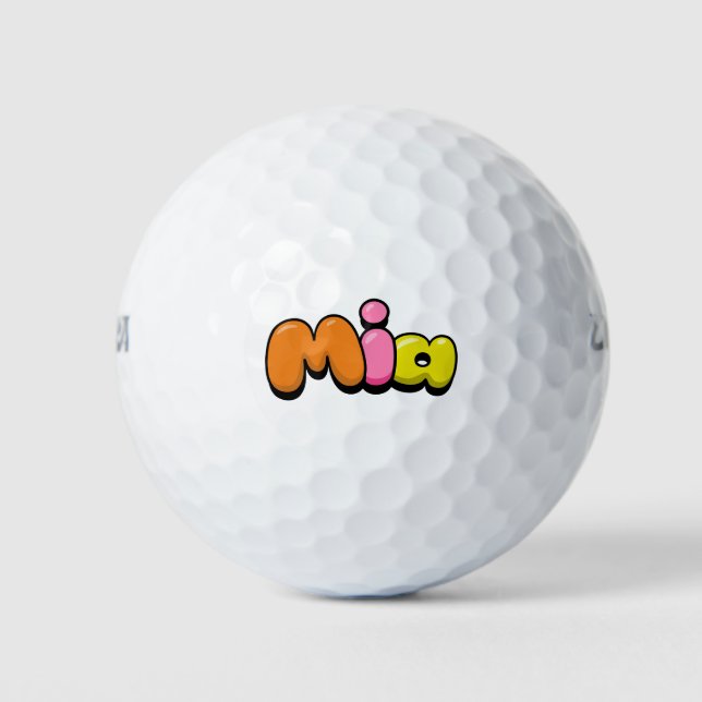 Mia Golfball (Vorderseite)