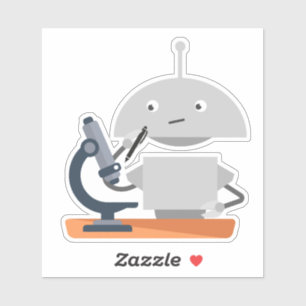 Mia-Mikroskop Aufkleber