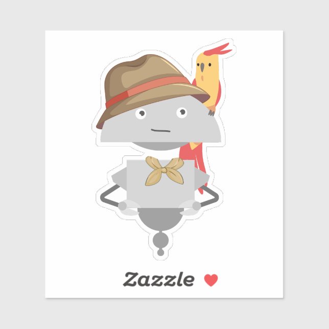 Mia Paprot Aufkleber (Blatt)