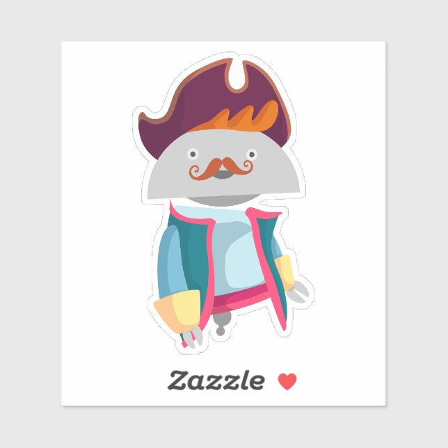 Mia Pirate 3 Aufkleber (Blatt)