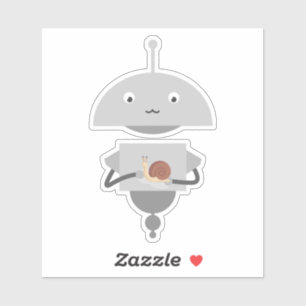 Mia Schnecke Aufkleber