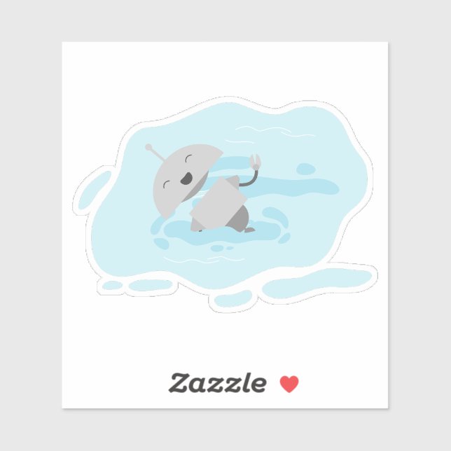 Mia Schwimmen Aufkleber (Blatt)