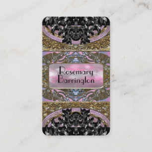 Mia Splashforze elegante Perle Visitenkarte