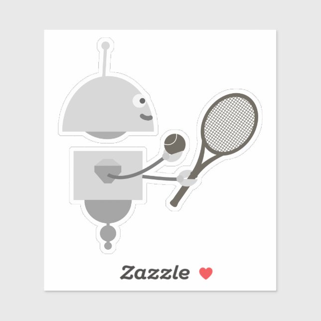 Mia tennis aufkleber (Blatt)