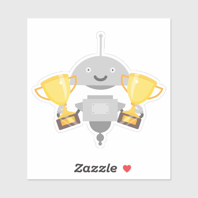 Mia-Trophäe 2 Aufkleber (Blatt)