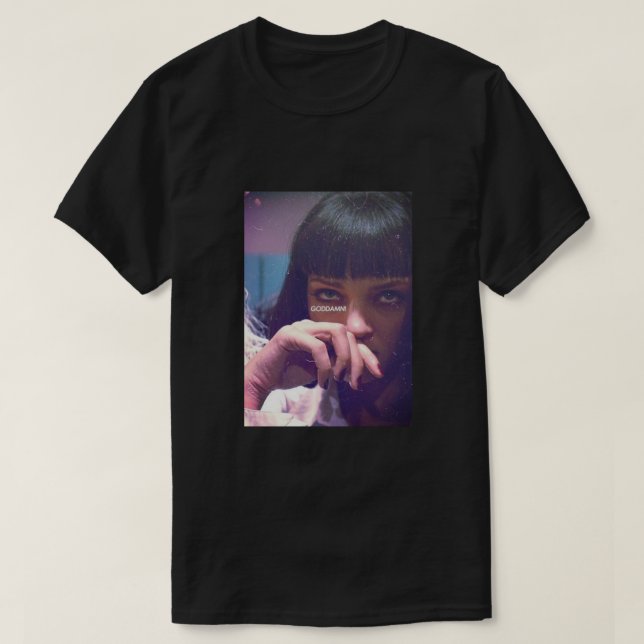 Mia Wallace Pulp Milkshake Classic T-Shirt (Design vorne)