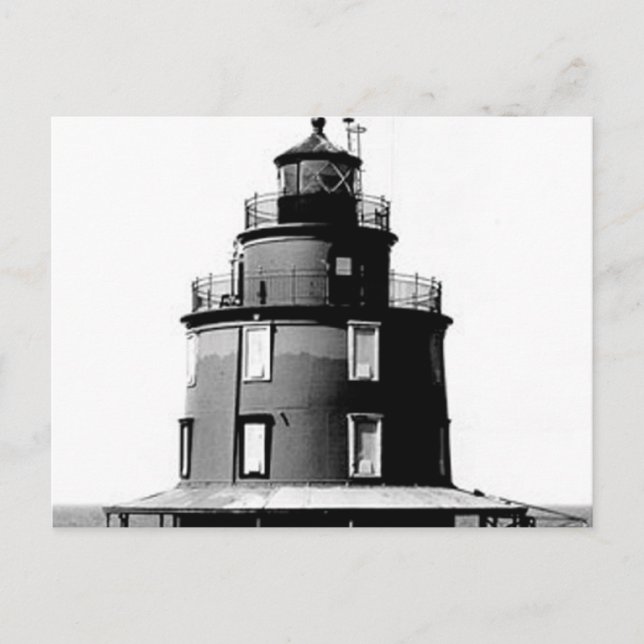 Miah Maull Shoal Lighthouse Postkarte (Vorderseite)
