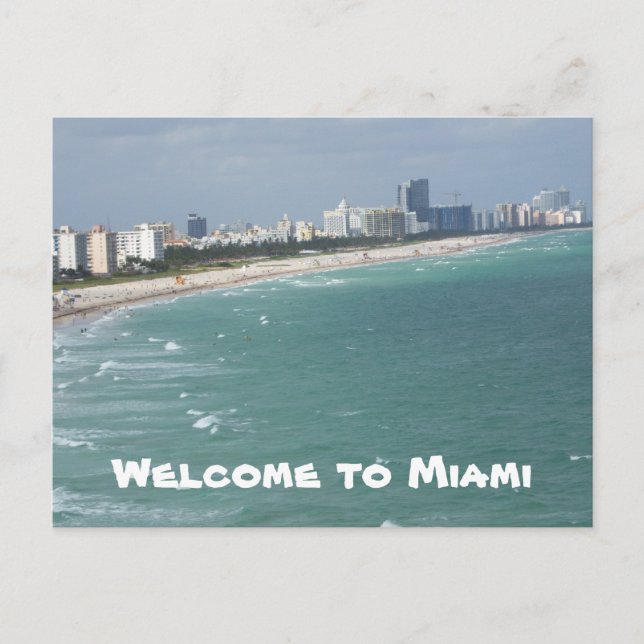 Miami 1 Postkarte (Vorderseite)