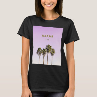 Miami 305 Palm Tree T-Shirt