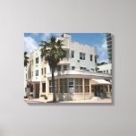Miami Art Deco Leinwanddruck<br><div class="desc">Art Deco Gebäude in North Miami Beach,  Florida.</div>