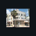 Miami Art Deco Leinwanddruck<br><div class="desc">Art Deco Gebäude in North Miami Beach,  Florida.</div>