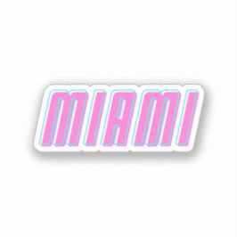 Miami Aufkleber