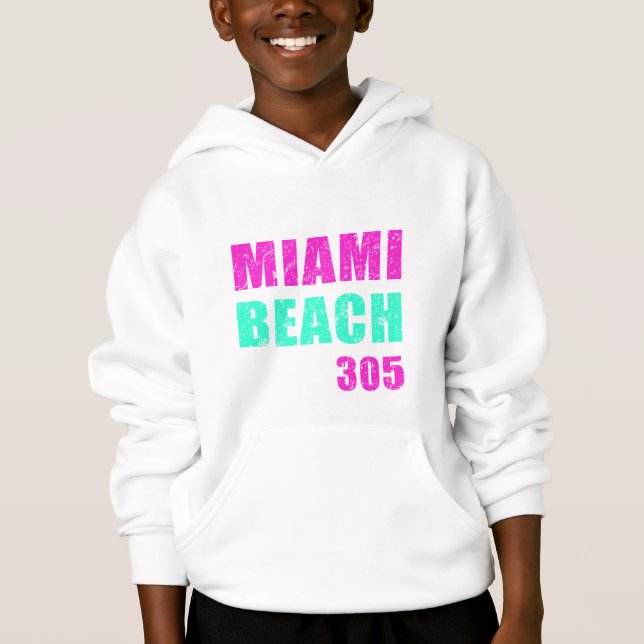 Miami Beach 305 Hoodie (Vorderseite)