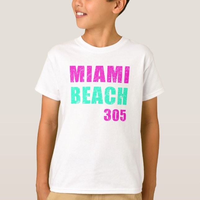 Miami Beach 305 T-Shirt (Vorderseite)