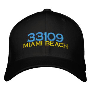 MIAMI BEACH 33109 bestickter Hut