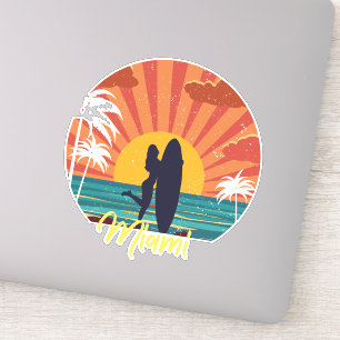 Miami Beach Aufkleber