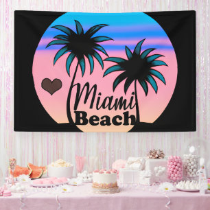 Miami Beach Banner
