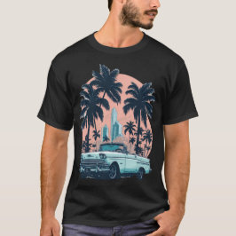 MIAMI beach Cars 5 T-Shirt