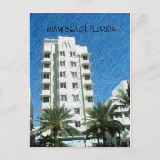 Miami Beach, FL Postkarte