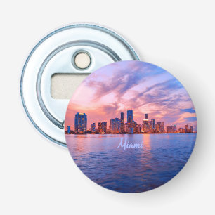 Miami Beach Florida City Skyline Flaschenöffner