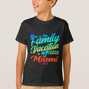 Miami Beach Florida Familienurlaub Sommer 2026 1 T-Shirt
