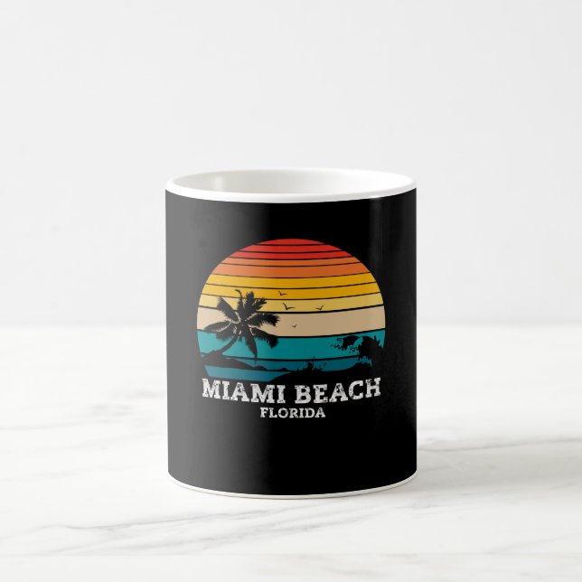 MIAMI BEACH FLORIDA KAFFEETASSE (Mittel)