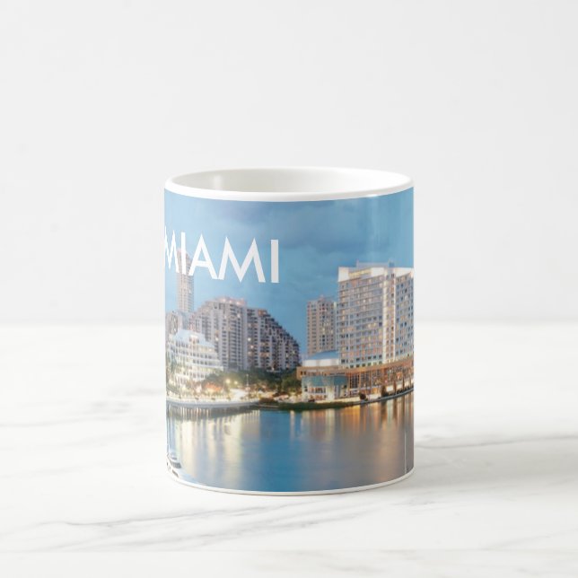 MIAMI BEACH FLORIDA KAFFEETASSE (Mittel)