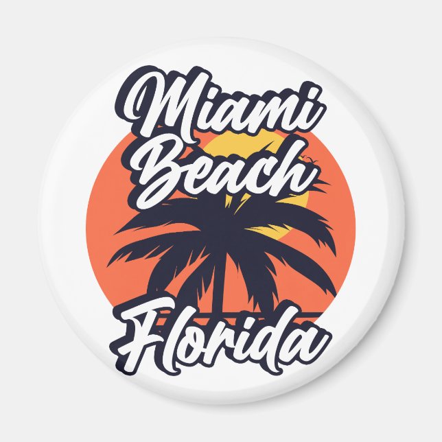 Miami Beach, Florida Magnet (Vorne)