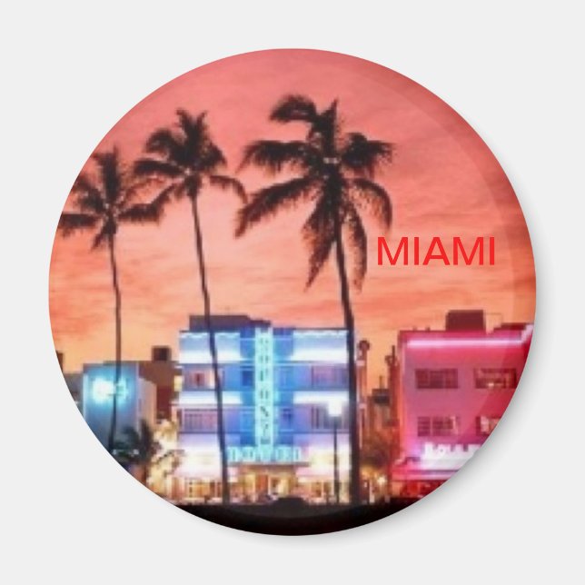 Miami Beach, Florida Magnet (Vorne)
